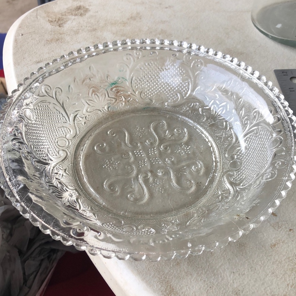 Vintage glassware